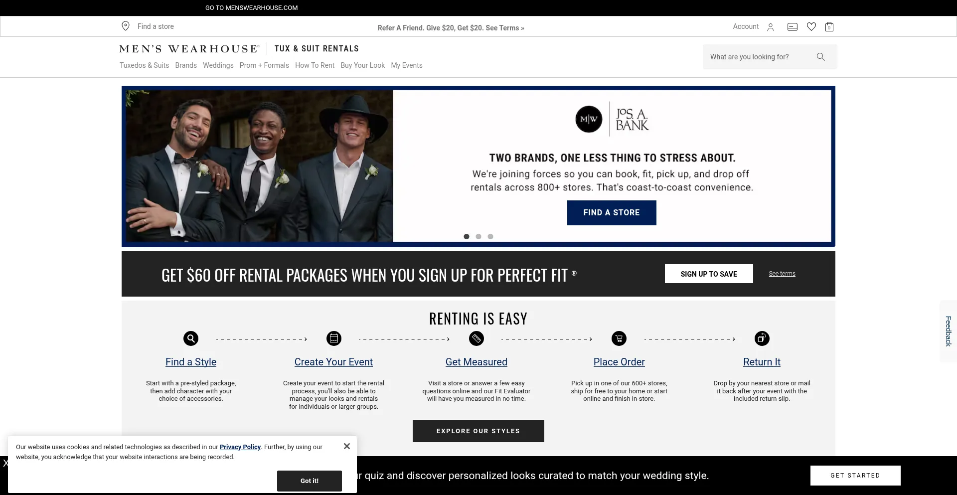 Tux.com Screenshot