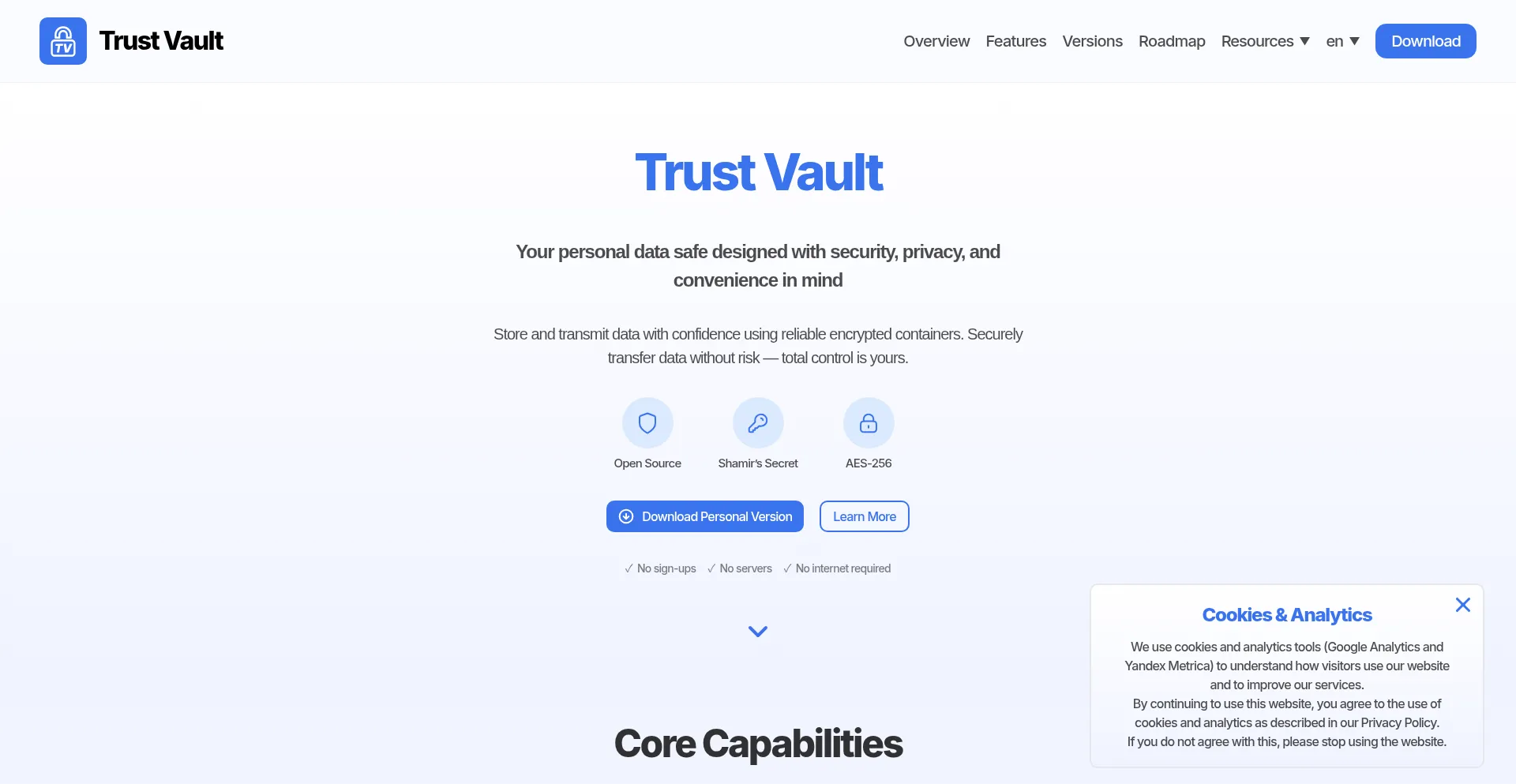 Tvault.app