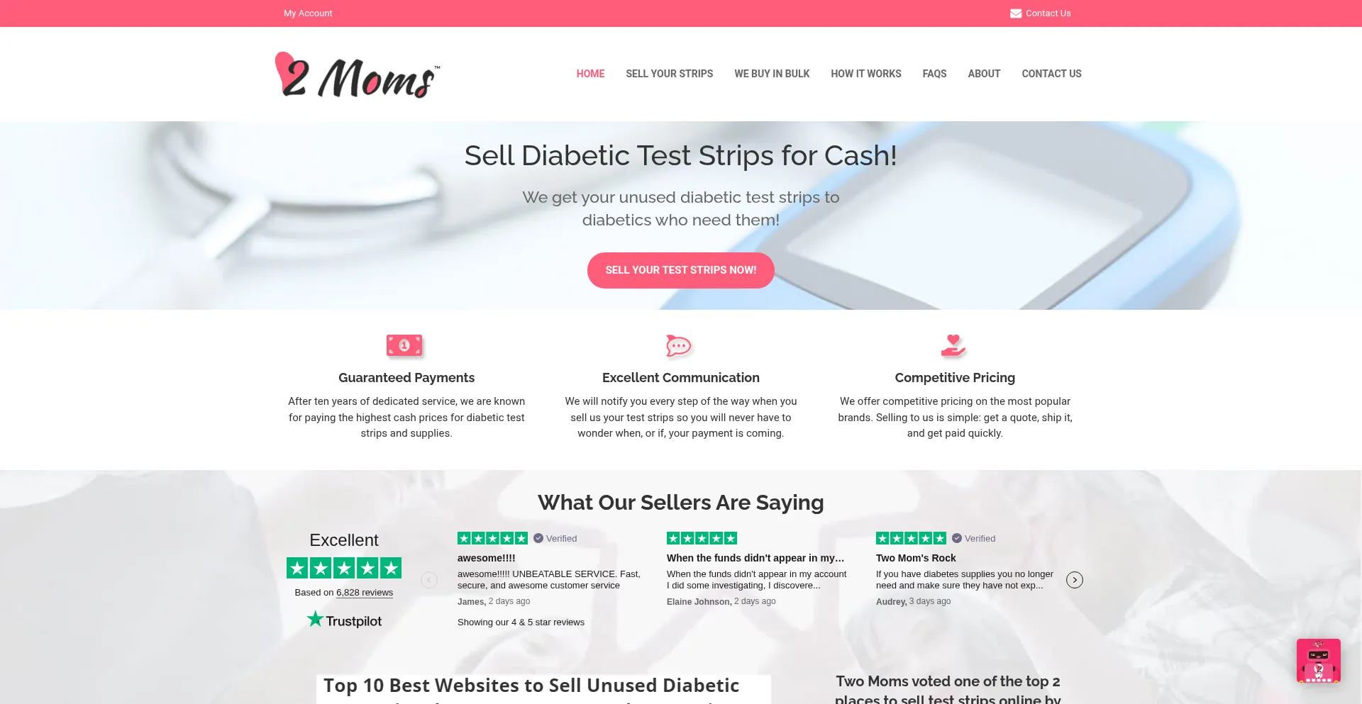 Ist Twomomsbuyteststrips.com sicher und vertrauenswürdig?