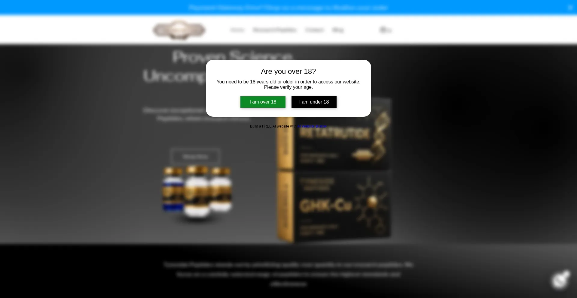 Tynesidepeptides.co.uk