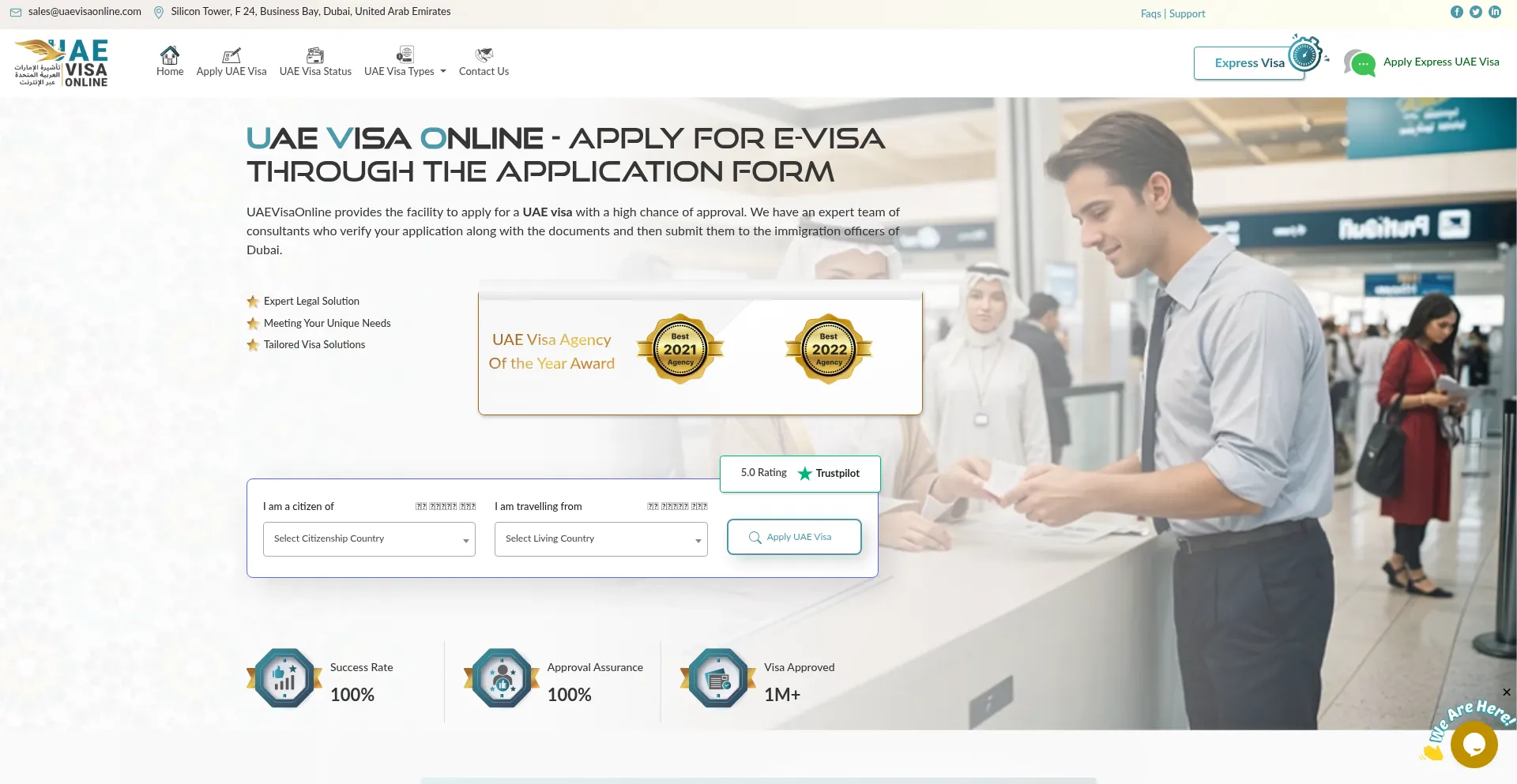 Ist Uaevisaonline.com sicher und vertrauenswürdig?