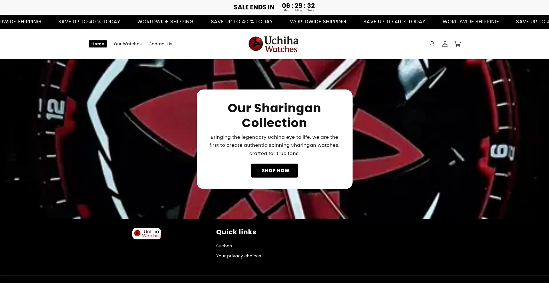Ist Uchihawatches.com sicher und vertrauenswürdig?