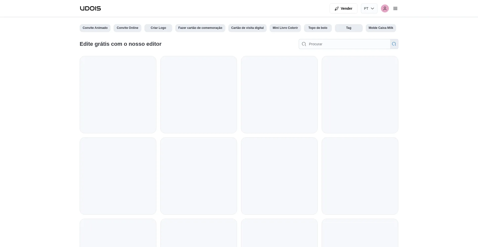 Website screenshot of Udois.com