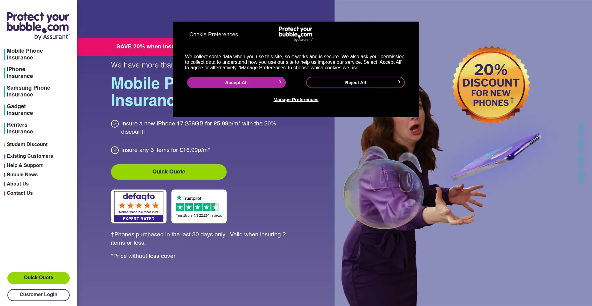 Ist Uk.protectyourbubble.com sicher und vertrauenswürdig?