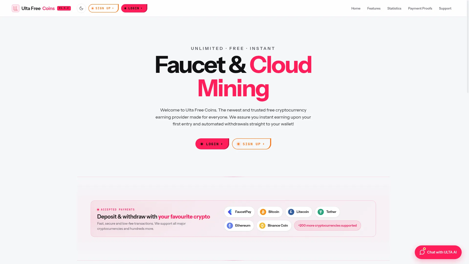 Ultafreecoins.com