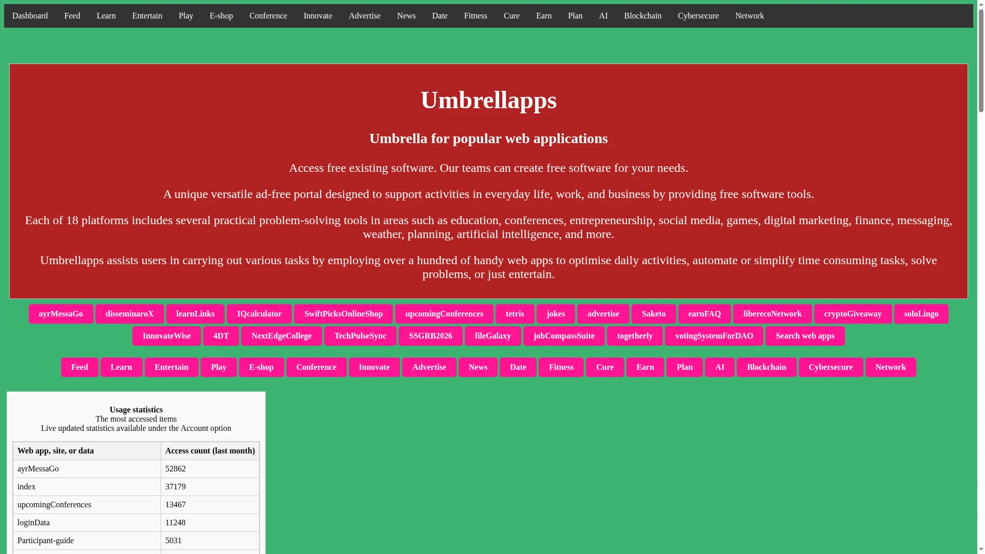 Umbrellapps.ovh