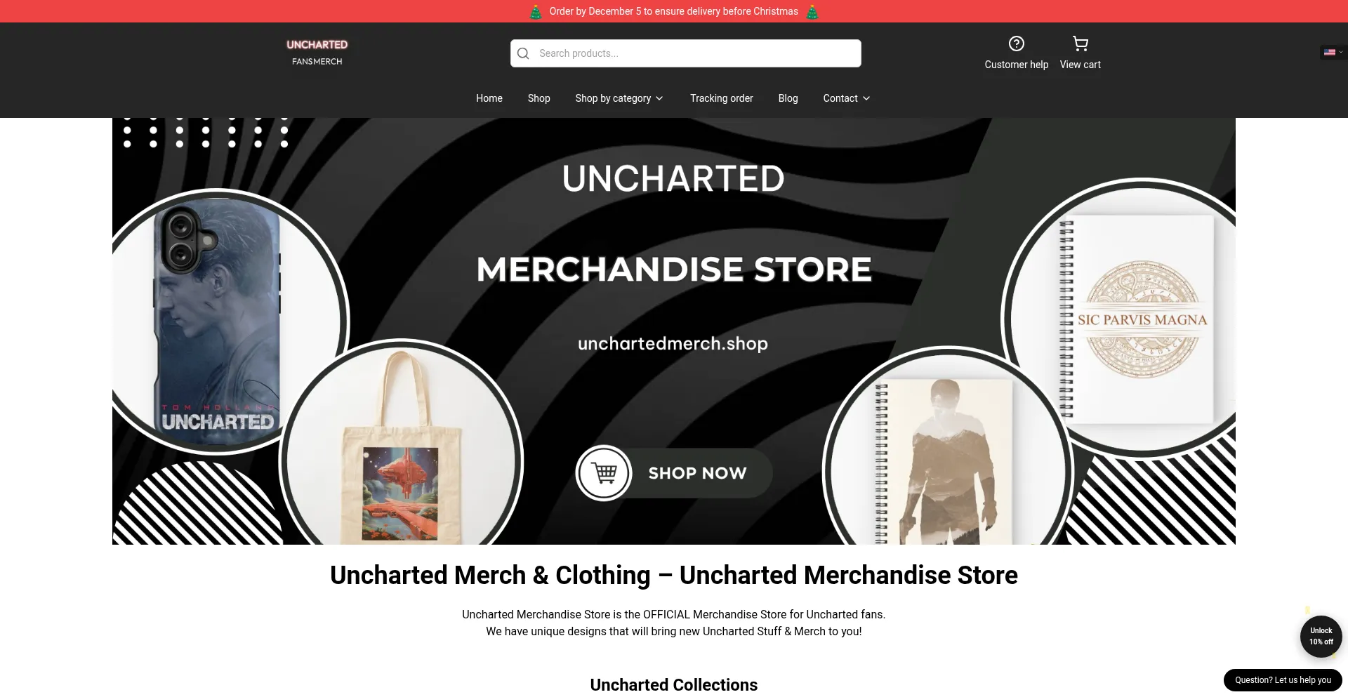 Unchartedmerch.shop