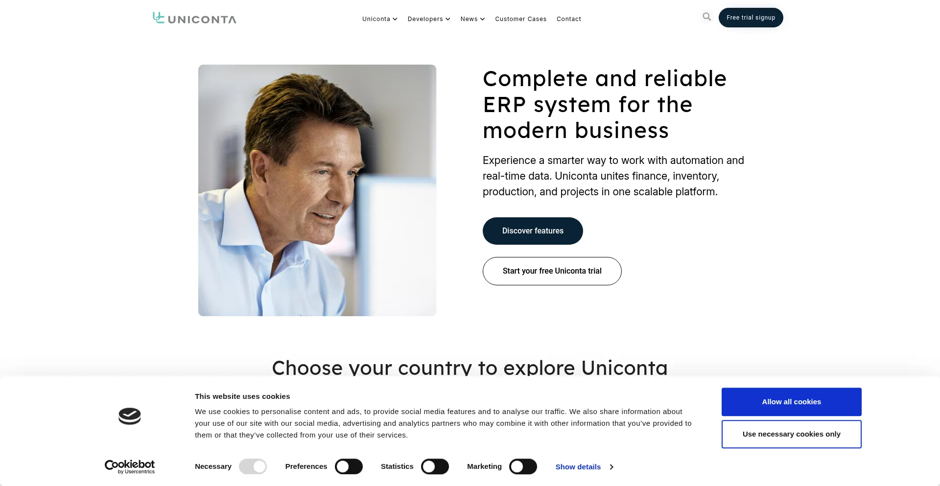 Ist Uniconta.com sicher und vertrauenswürdig?