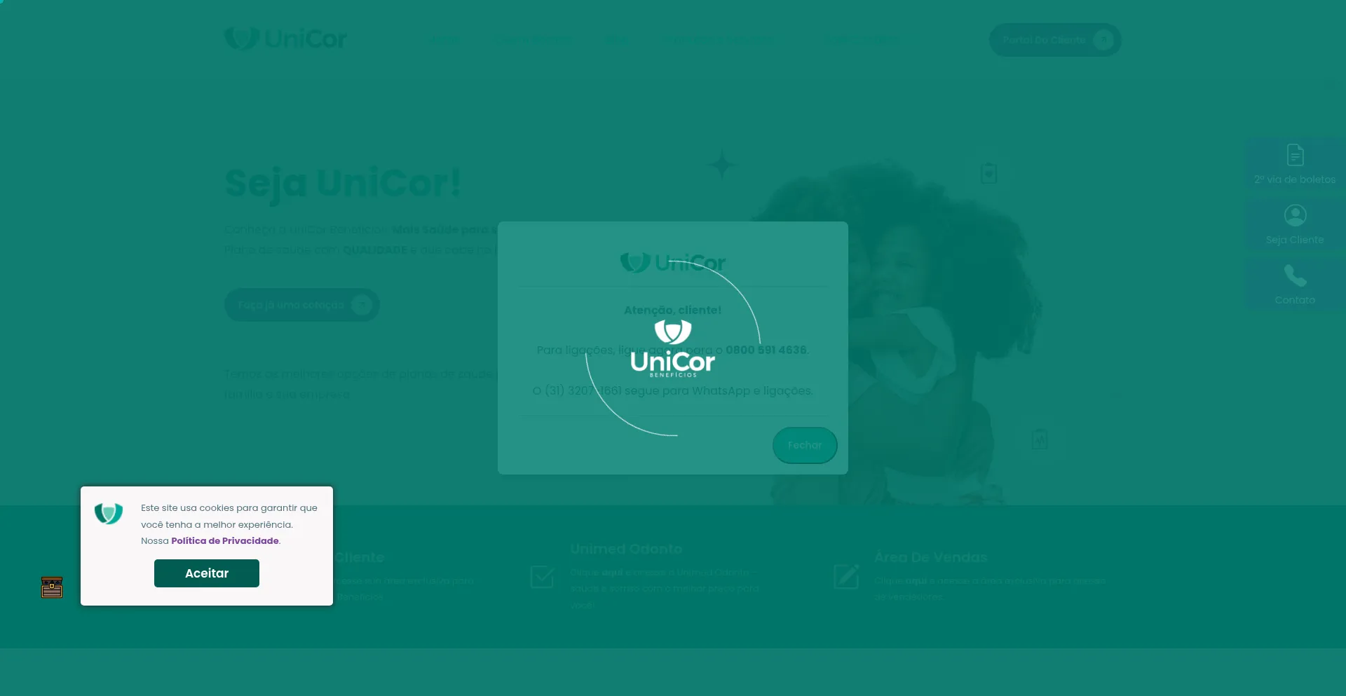 Ist Unicorbeneficios.com.br sicher und vertrauenswürdig?