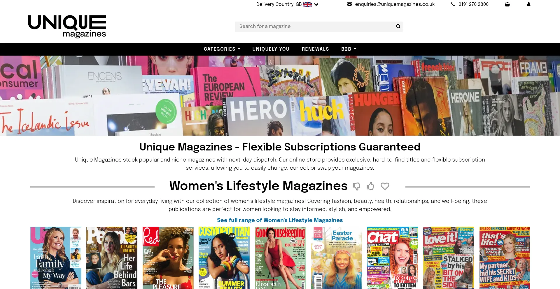 Uniquemagazines.co.uk