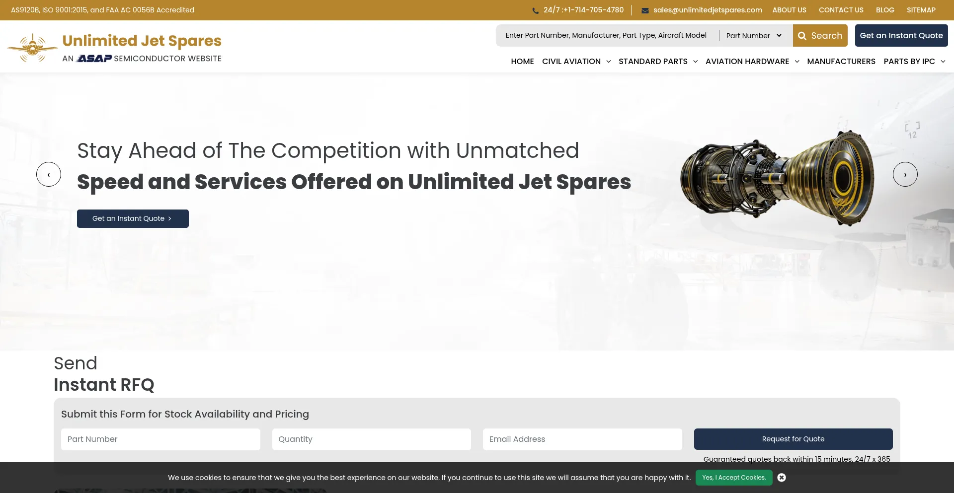 Unlimitedjetspares.com