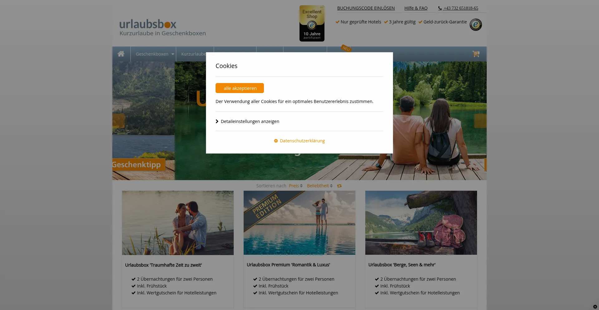 Ist Urlaubsbox.com sicher und vertrauenswürdig?