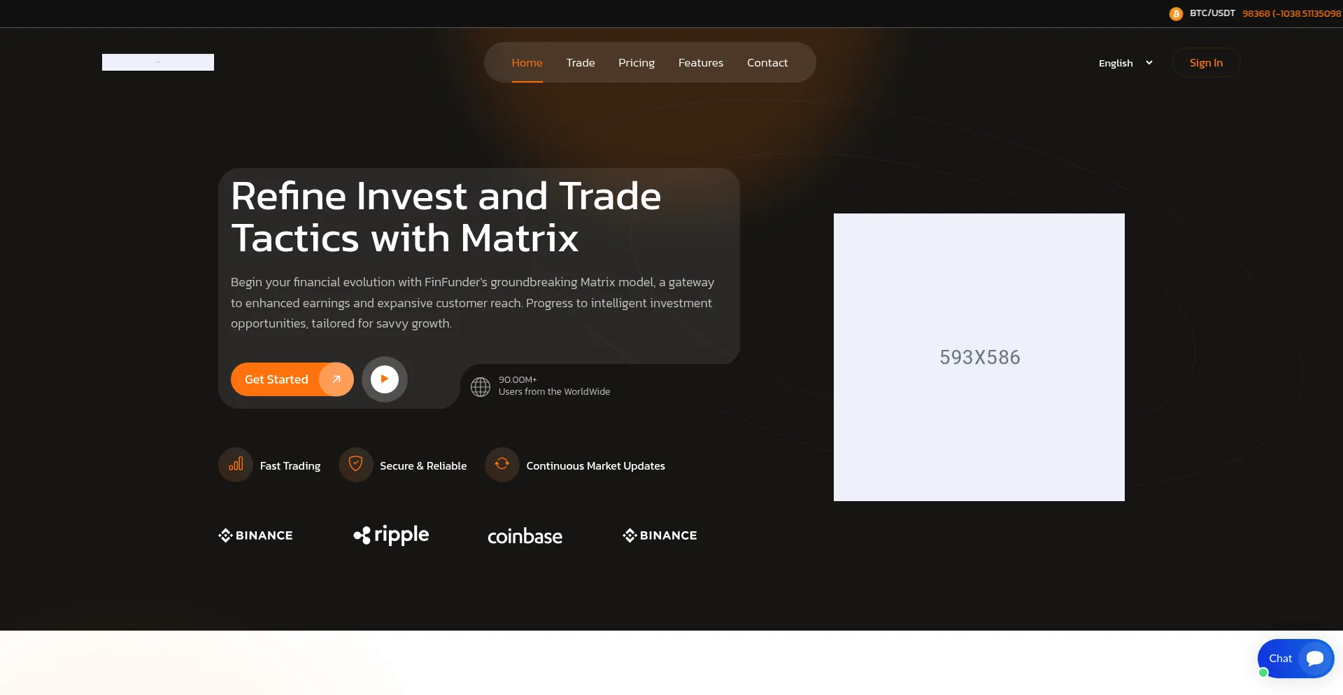 Website screenshot of Us.dttradingsystem.com