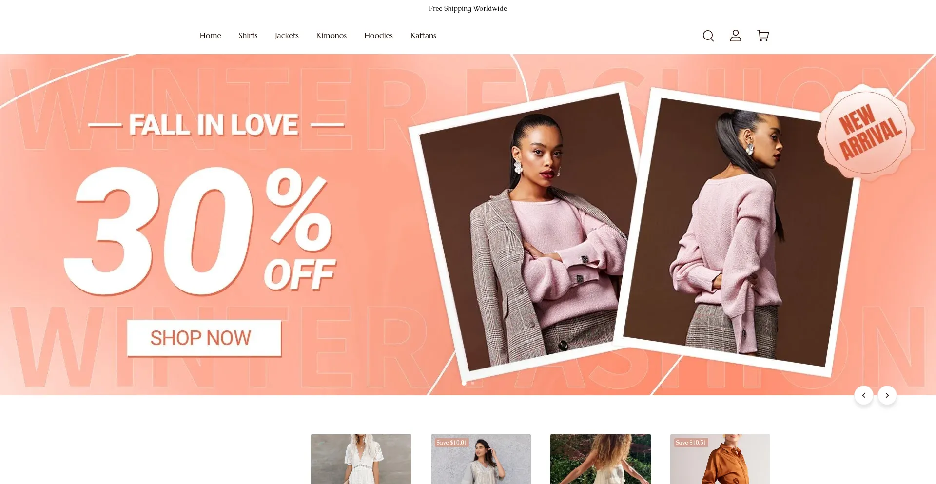 Website screenshot of Us.viccichic.shop