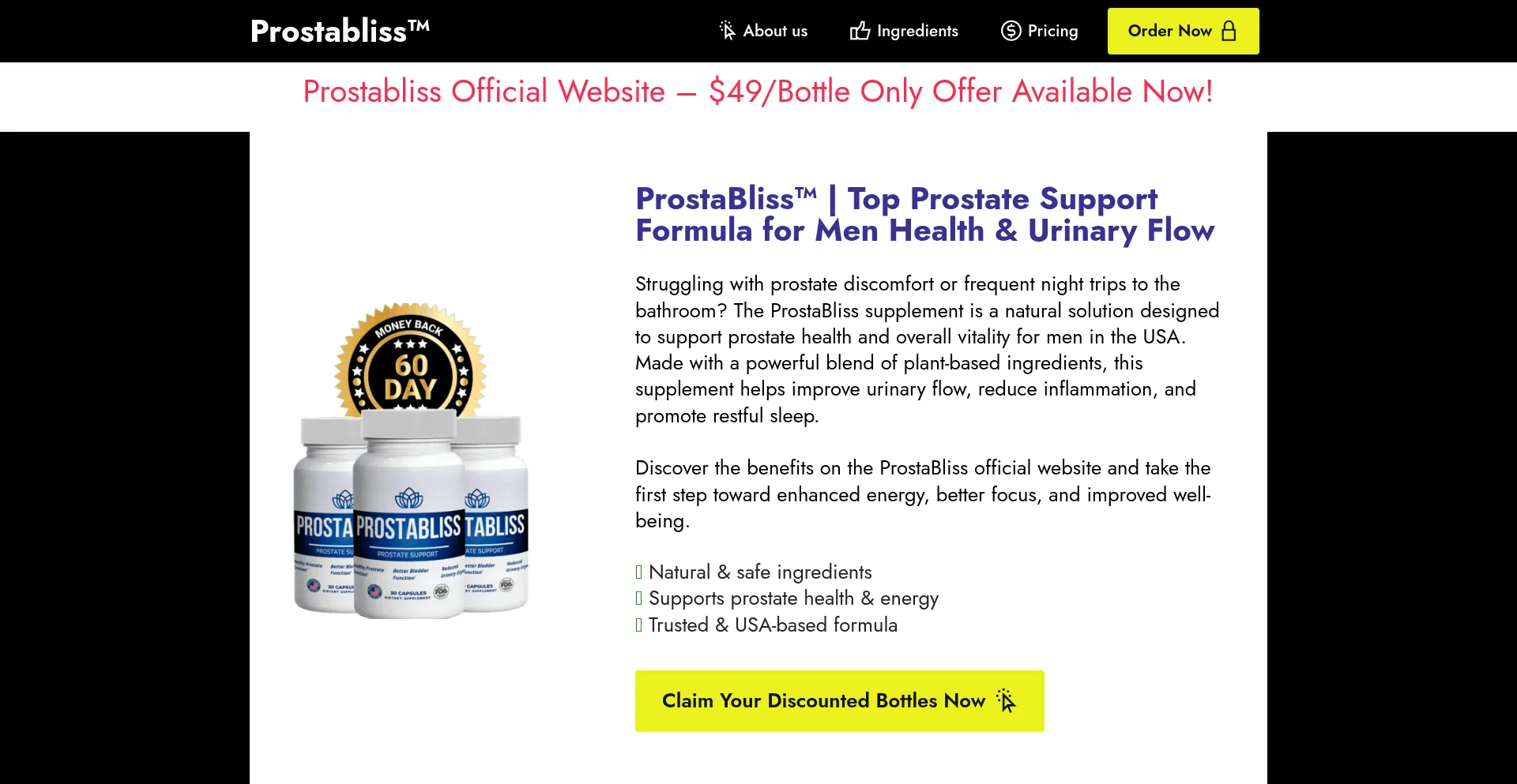 Ist Us-us--prostabliss.com sicher und vertrauenswürdig?