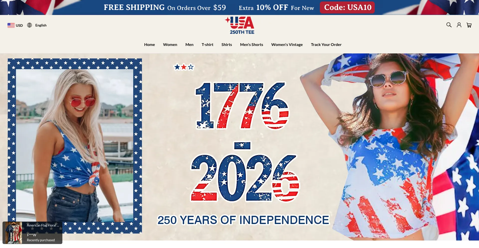 Usa250thtee.com