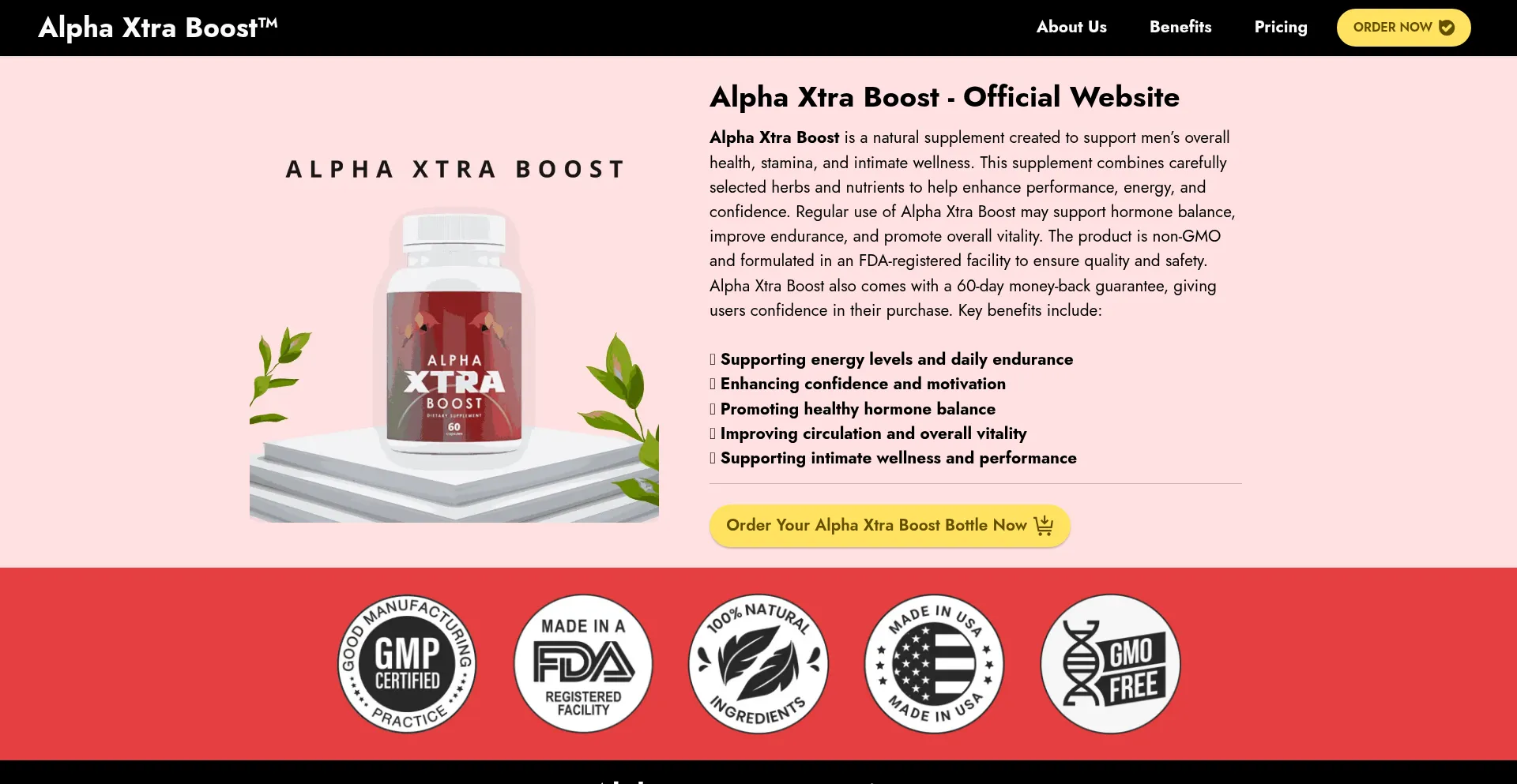 Ist Usa-alphaxtraboost.us sicher und vertrauenswürdig?
