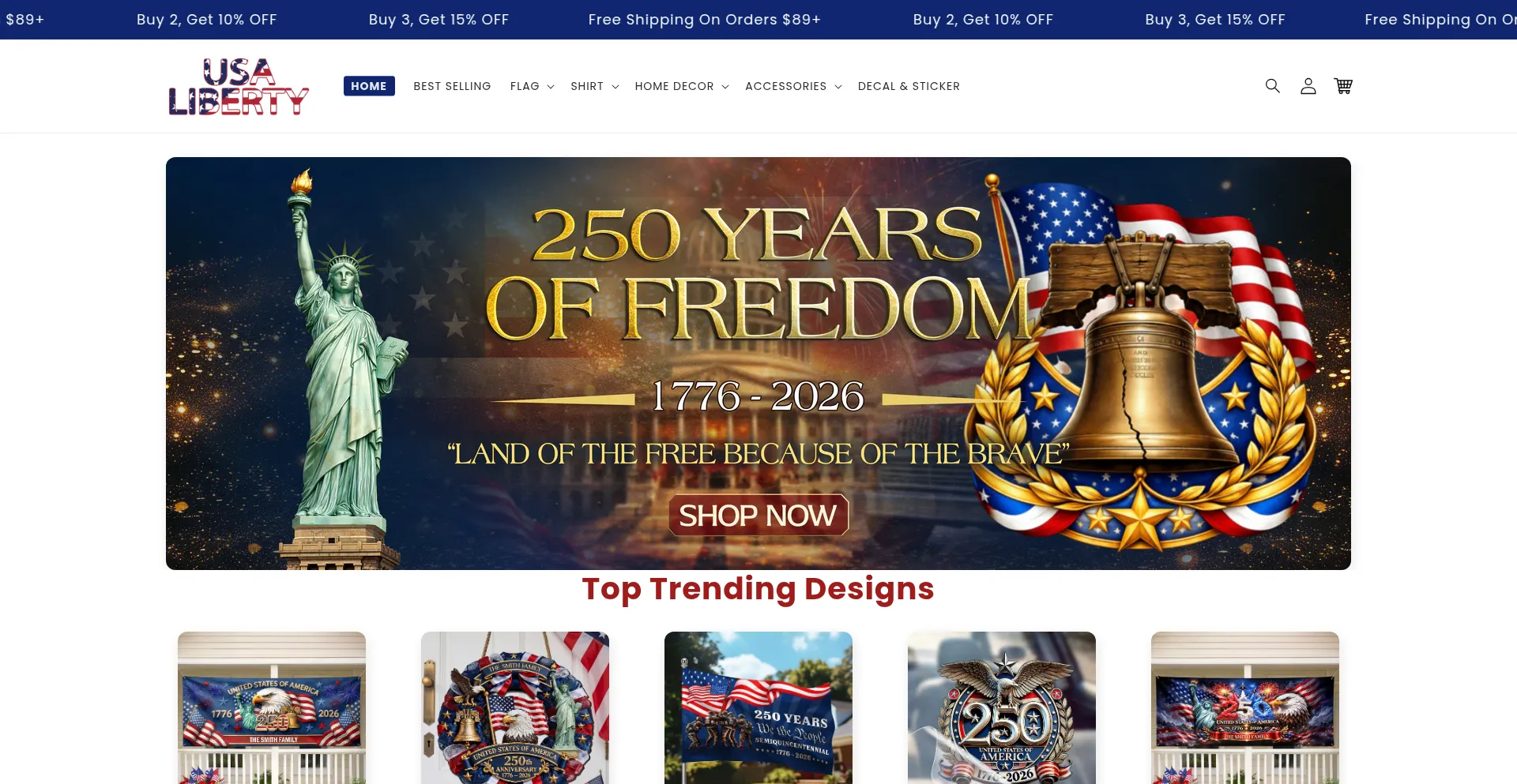 Usalibertystore.com