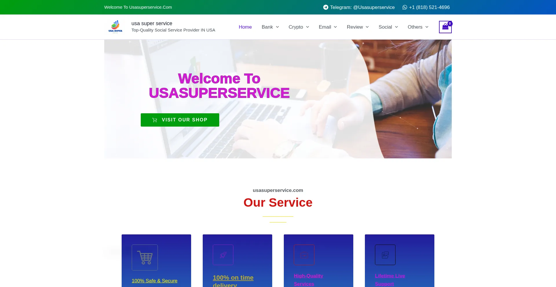 Ist Usasuperservice.com sicher und vertrauenswürdig?