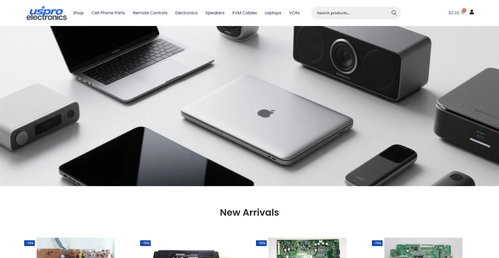 Usproelectronics.com Screenshot