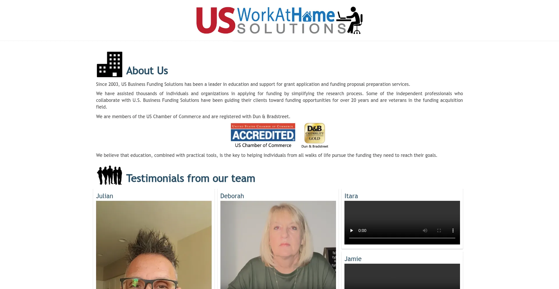 Usworkathomesolutions.com