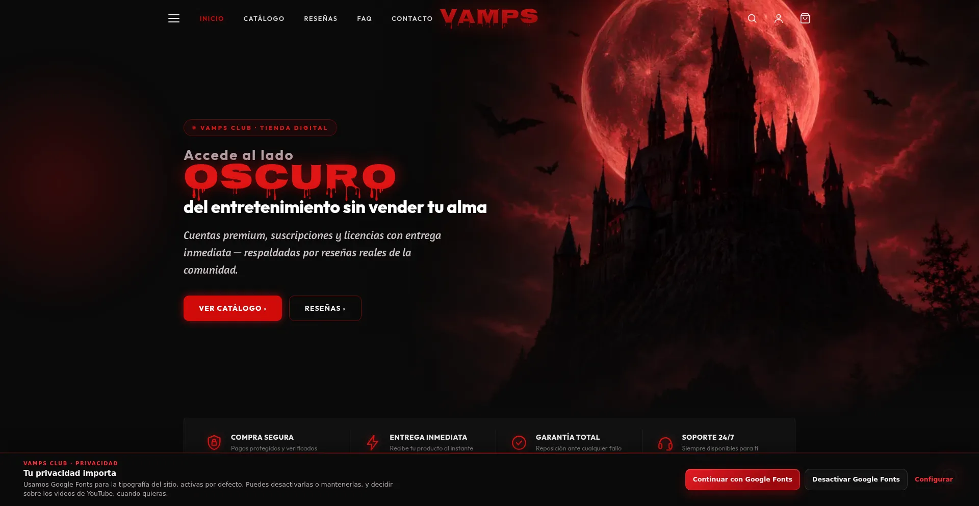Vampsclub.shop