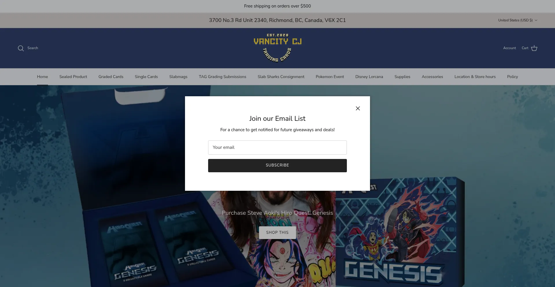Vancitycj.com