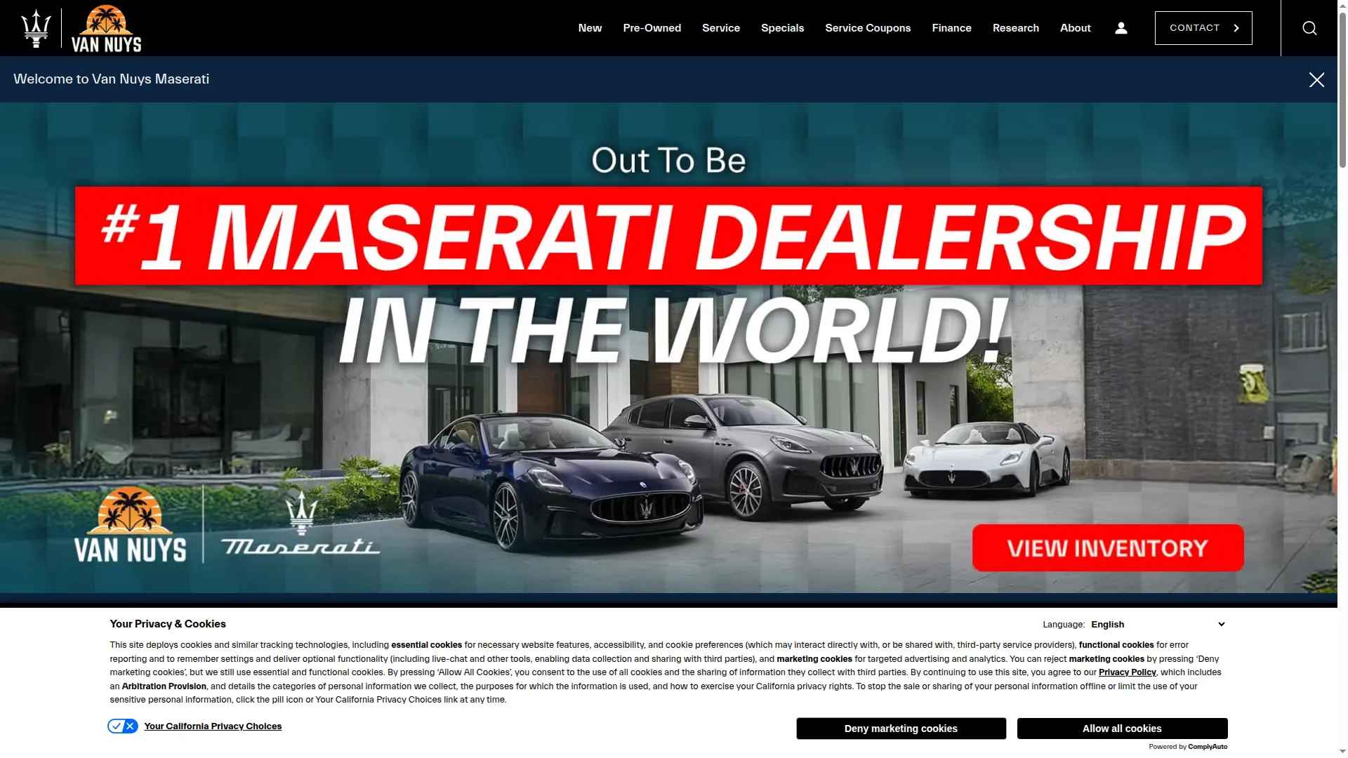 Vannuysmaserati.com