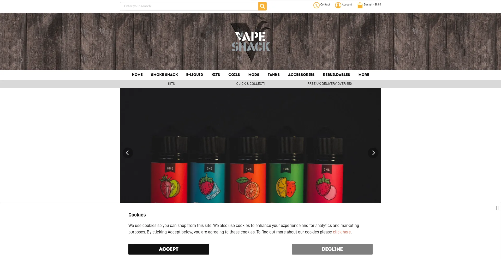Ist Vapeshack.co.uk sicher und vertrauenswürdig?