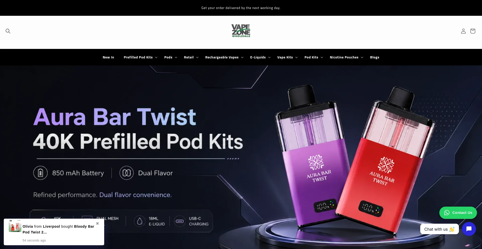 Vapezonewholesale.co.uk