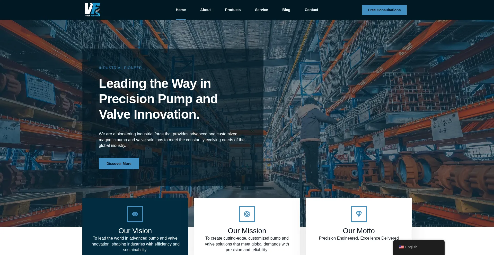 Vastfortunepump.com Screenshot
