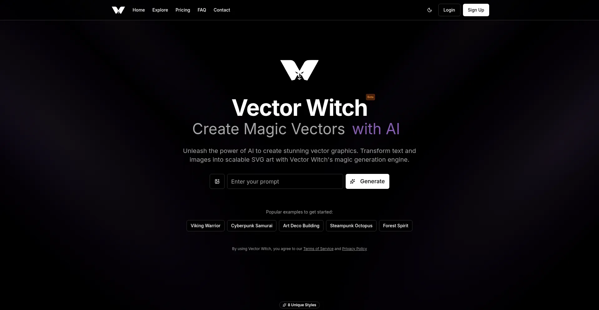 Vectorwitch.com Screenshot