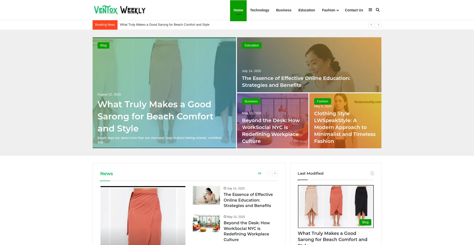 Ventoxweekly.com Screenshot