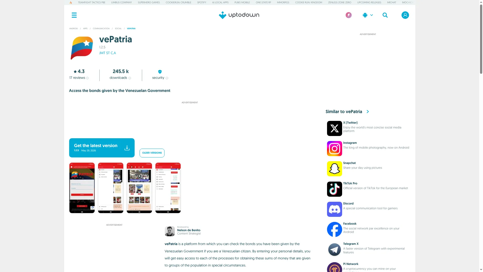 Vepatria.en.uptodown.com