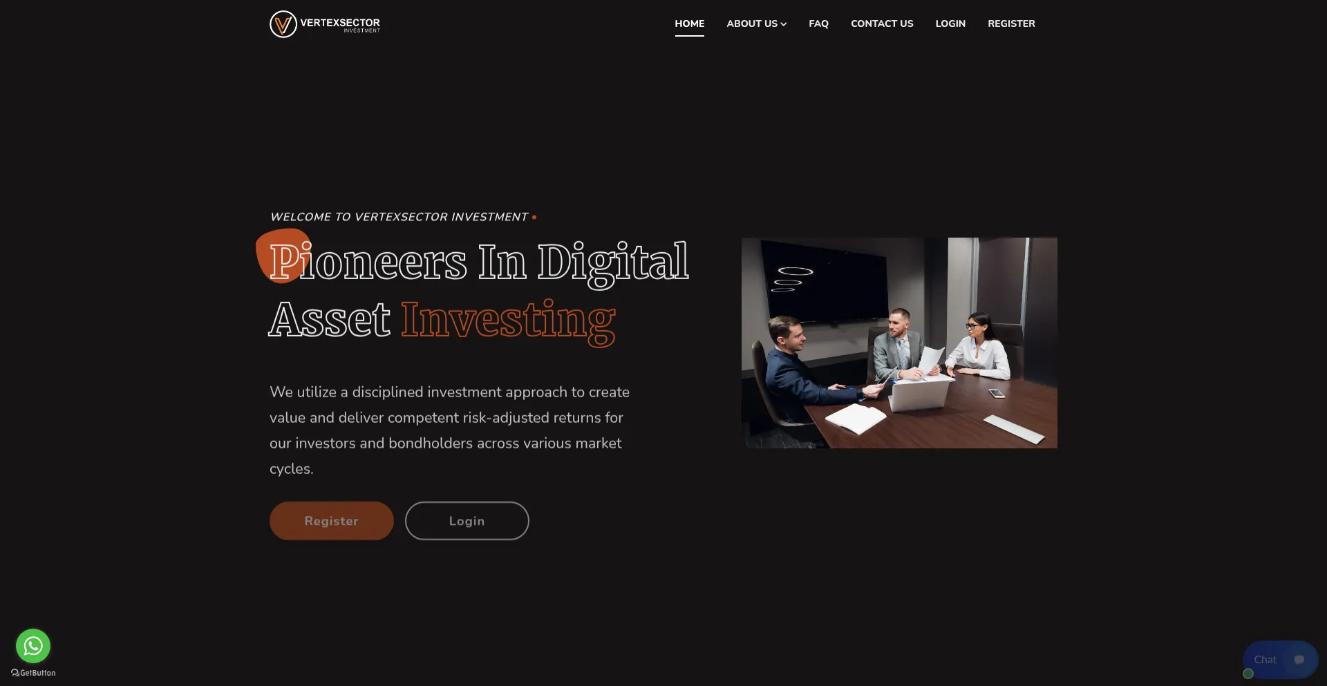 Ist Vertexsector.com sicher und vertrauenswürdig?