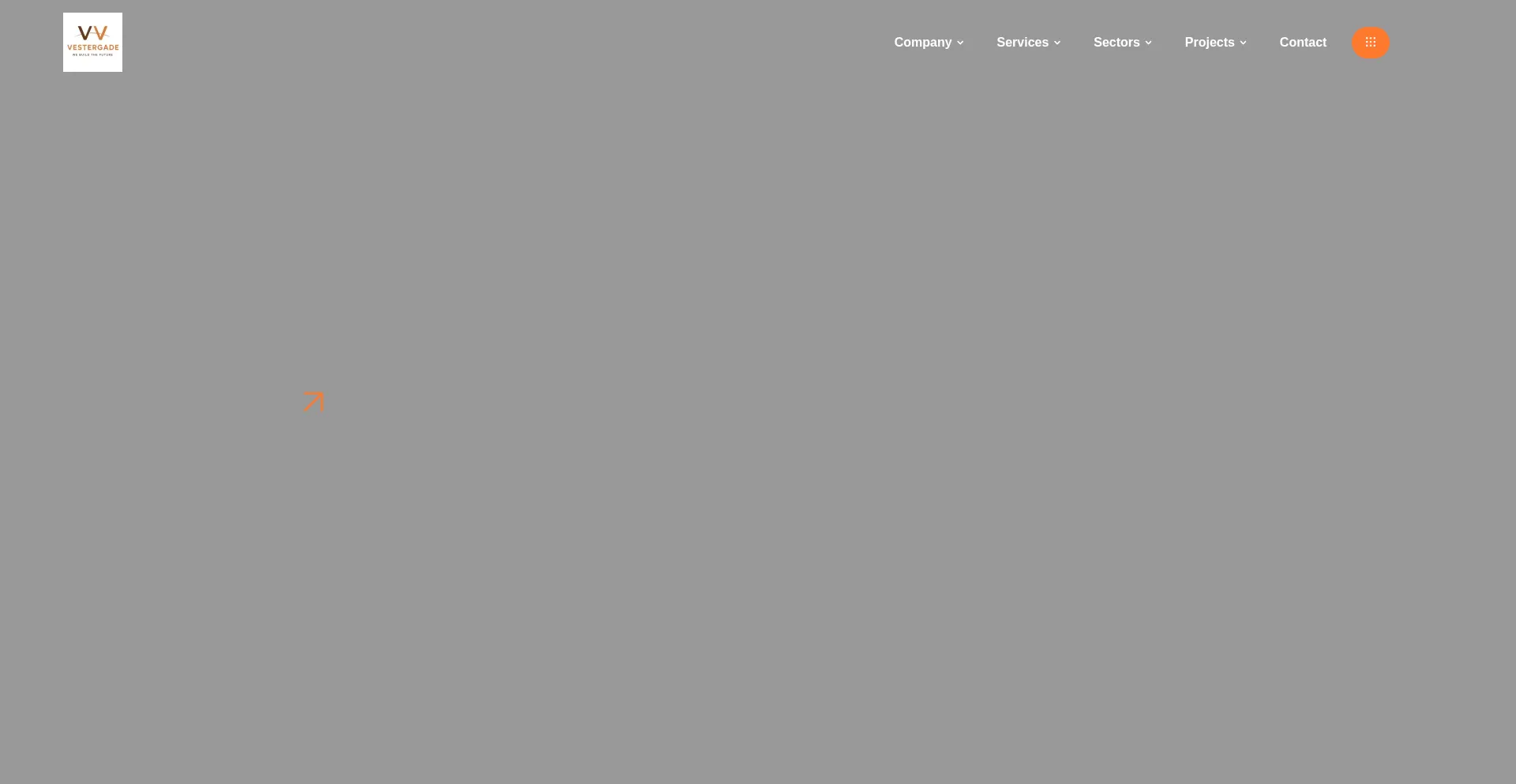 Website screenshot of Vestergadeconstruction.com