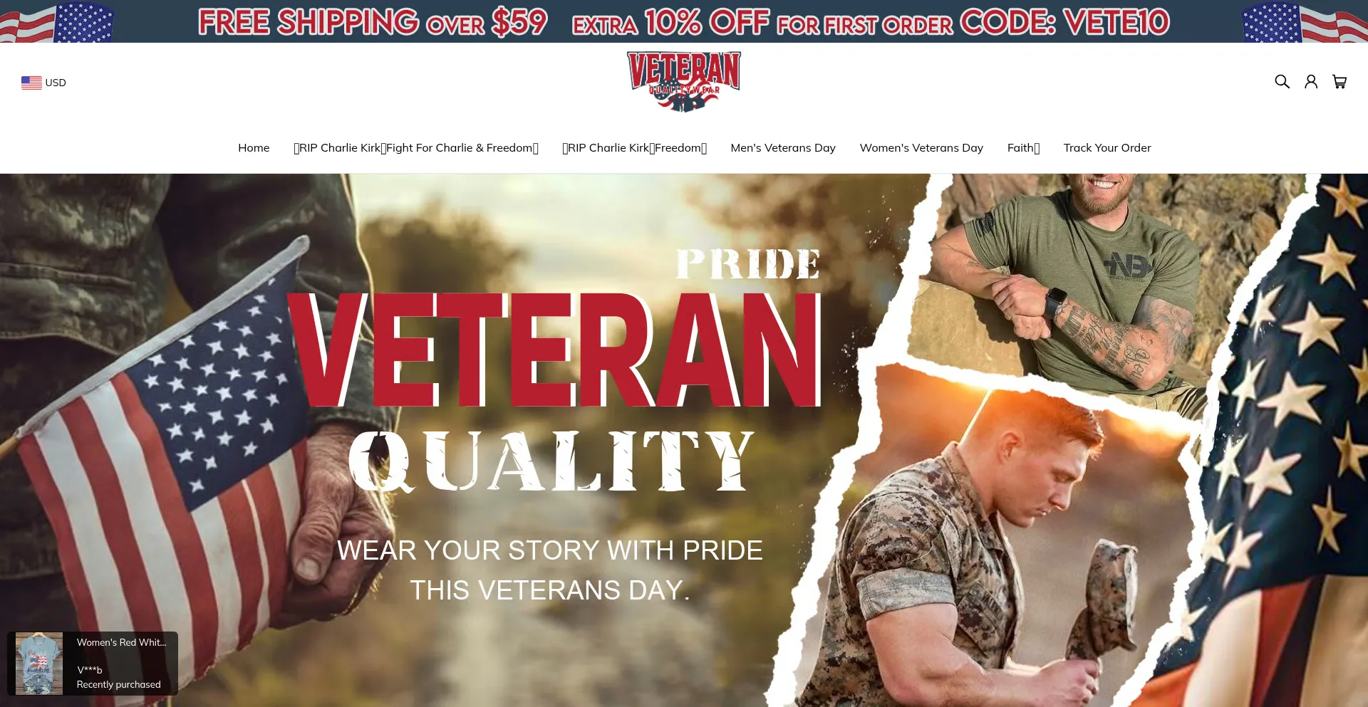 Veteranqualitywear.com