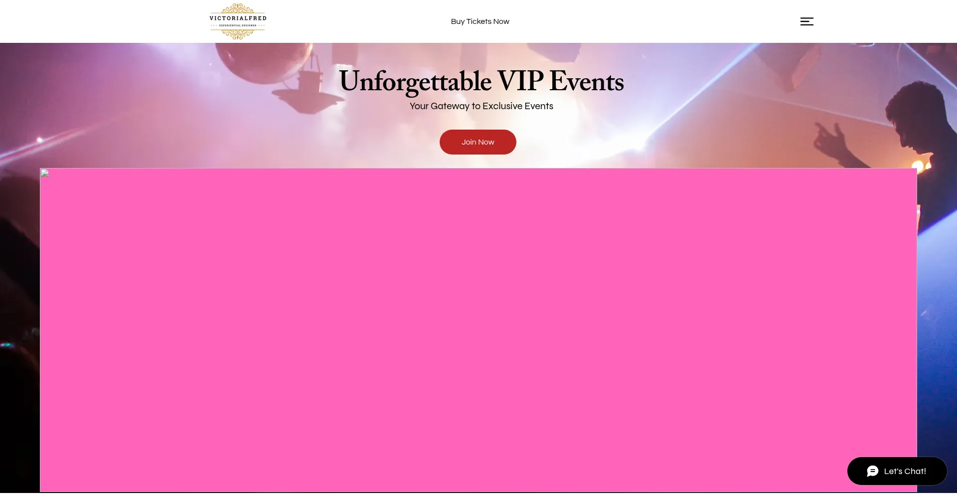 Victorialfred.com Screenshot