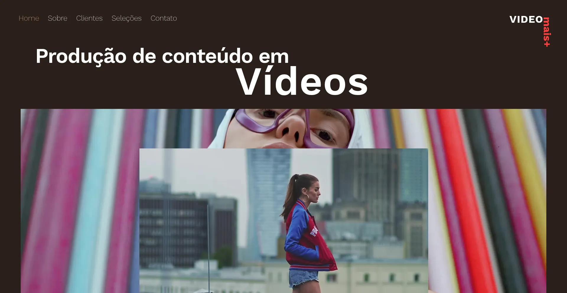 Website screenshot of Videomaisprodutora.com