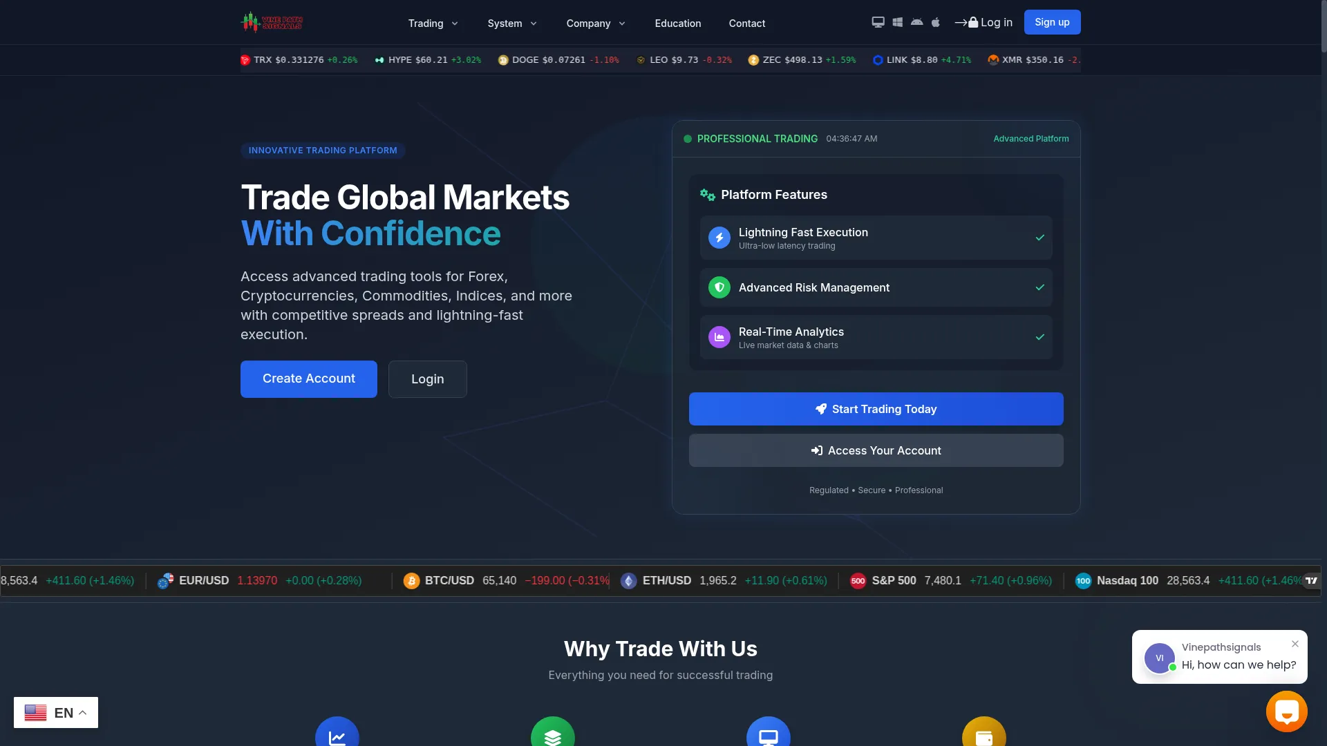 Vinepathsignals.live