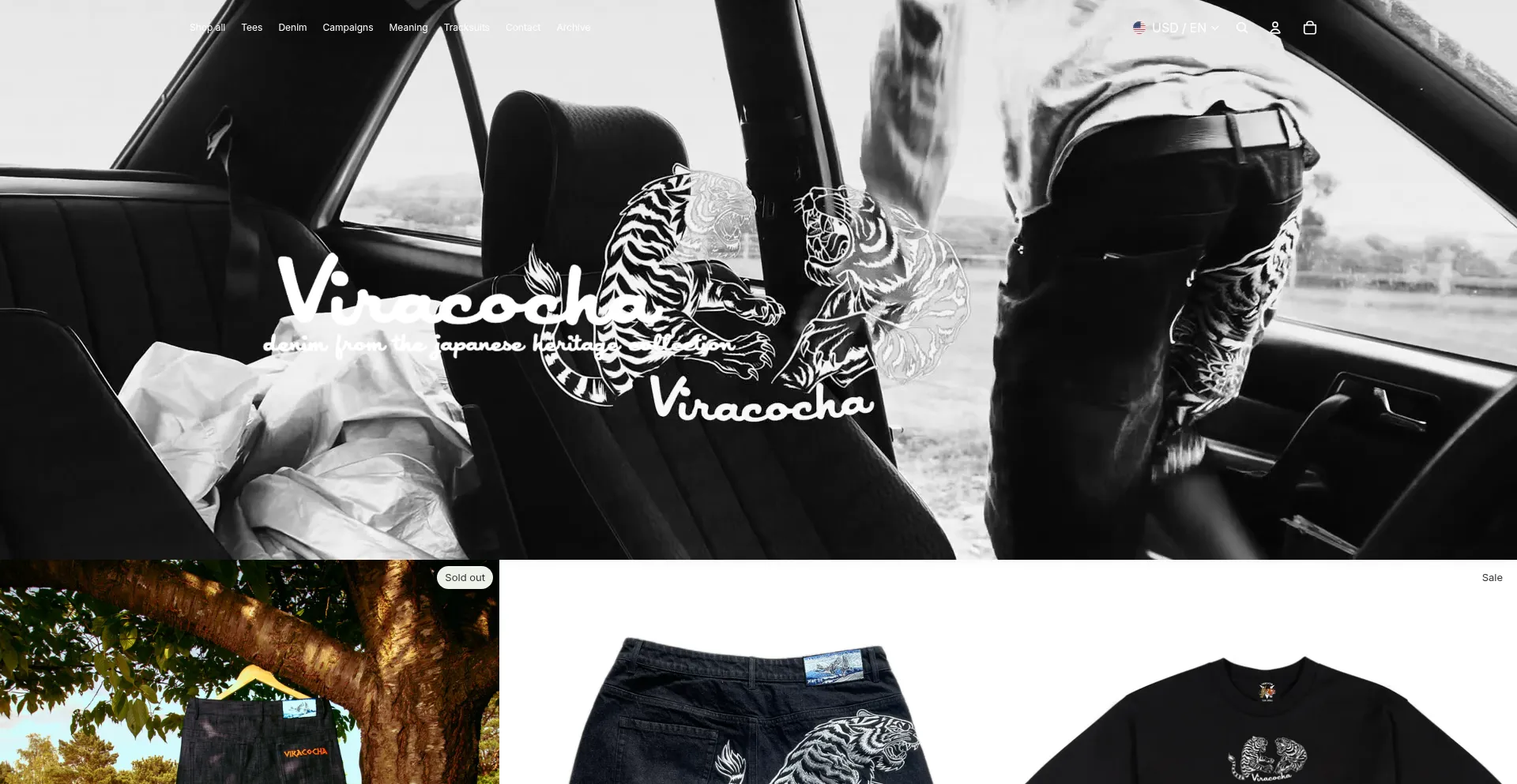 Website screenshot of Viracocha.xyz