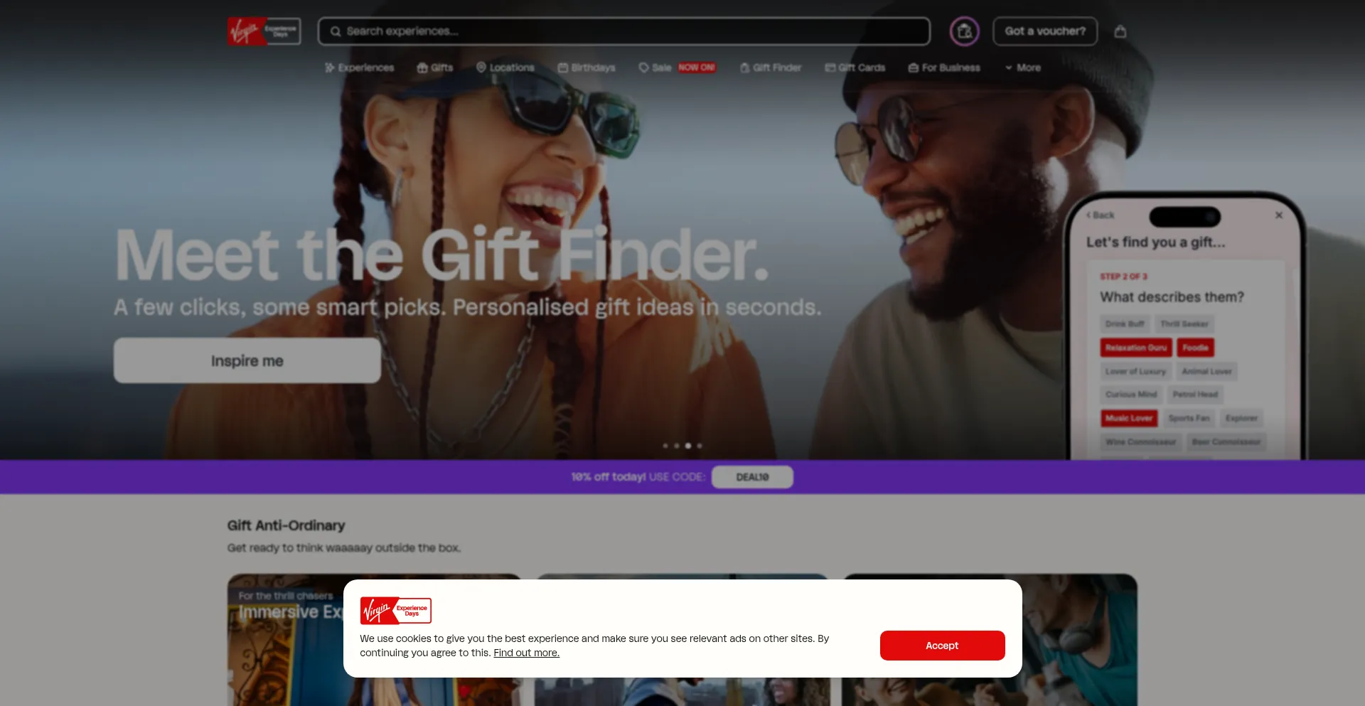 Ist Virginexperiencedays.co.uk sicher und vertrauenswürdig?