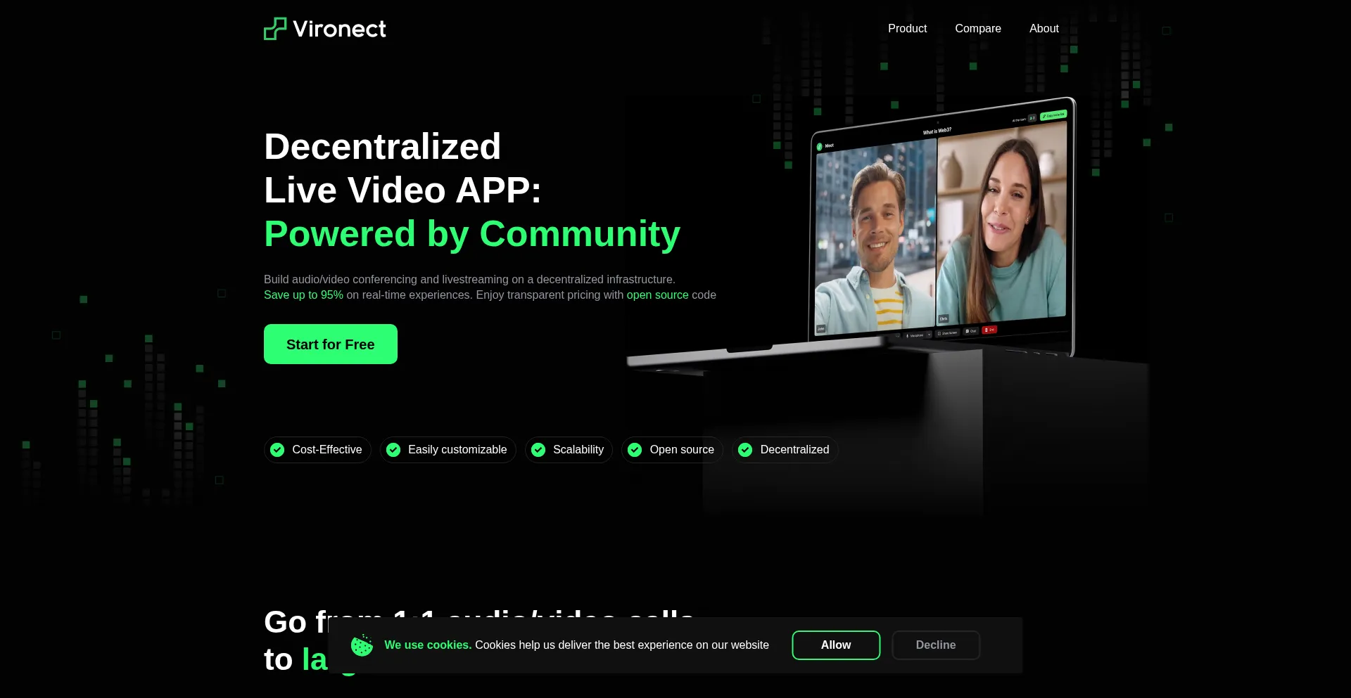 Vironect.org Screenshot