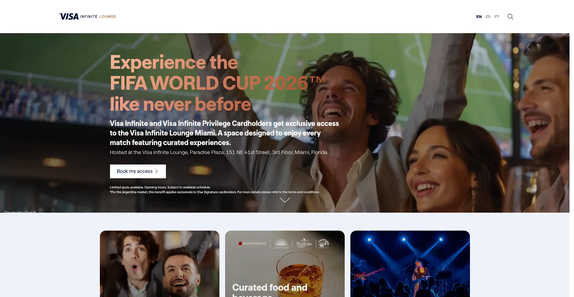 Visainfinitelounge.com