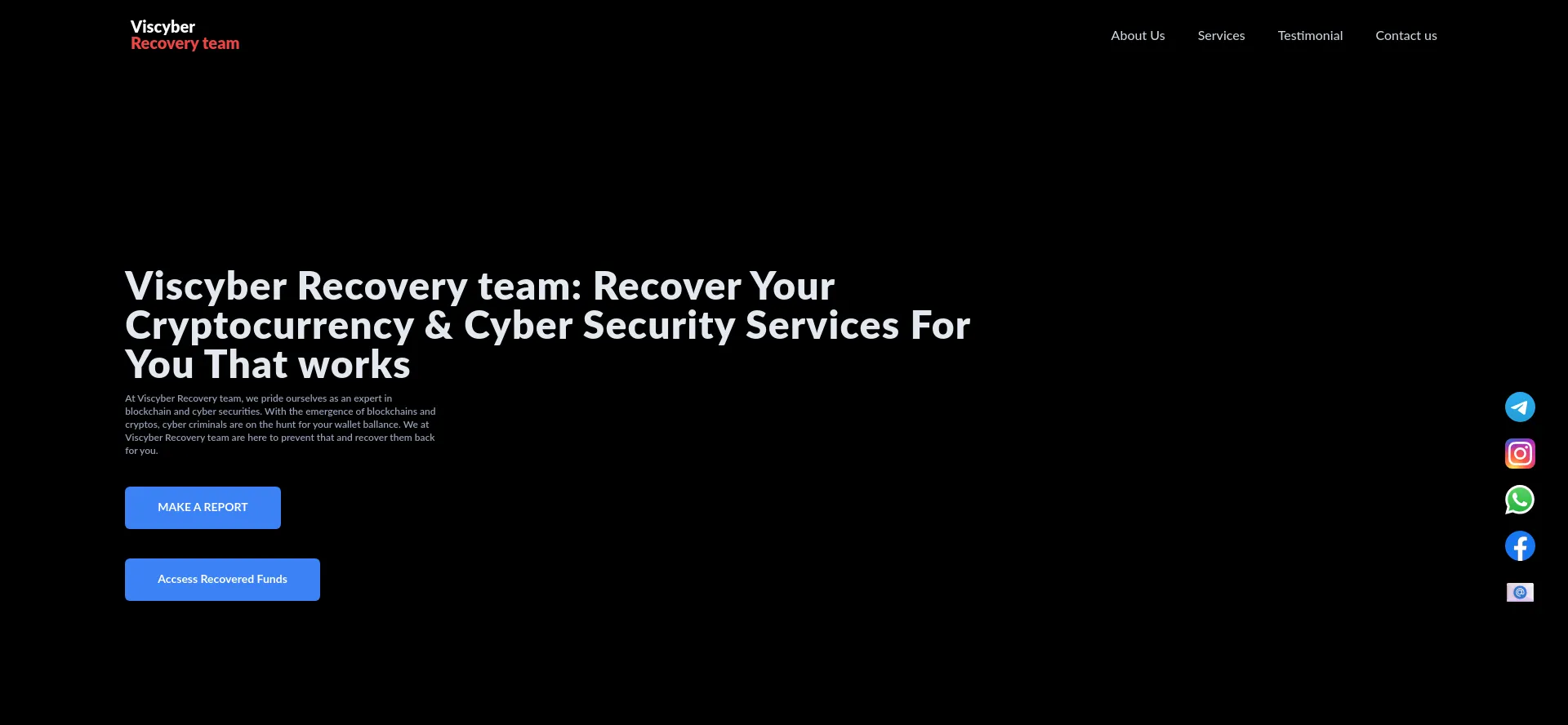 Viscyberrecoveryteam.com