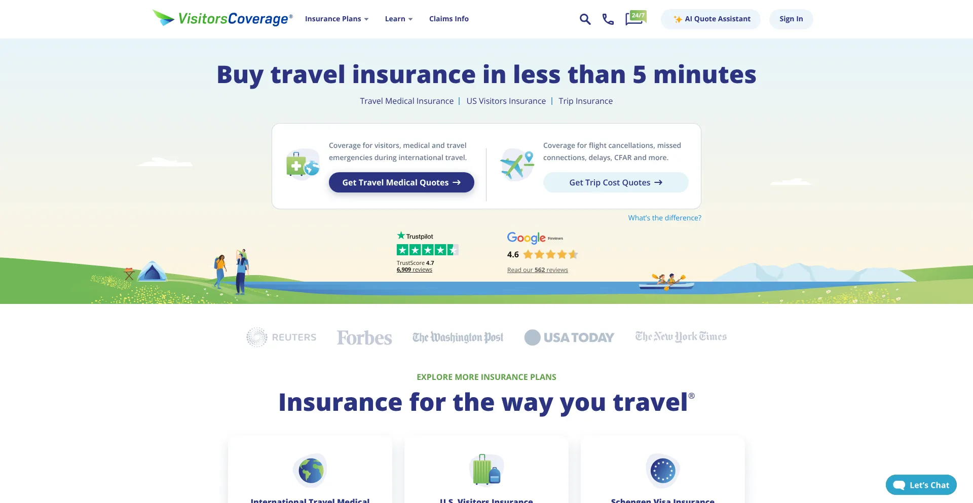 Visitorscoverage.com