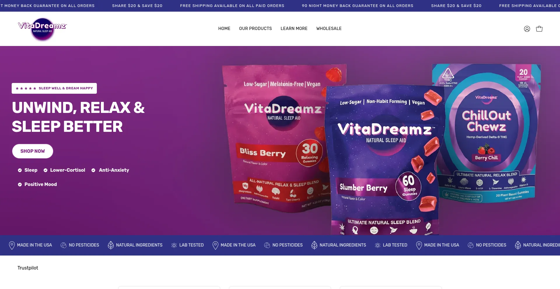 Vitadreamz.com