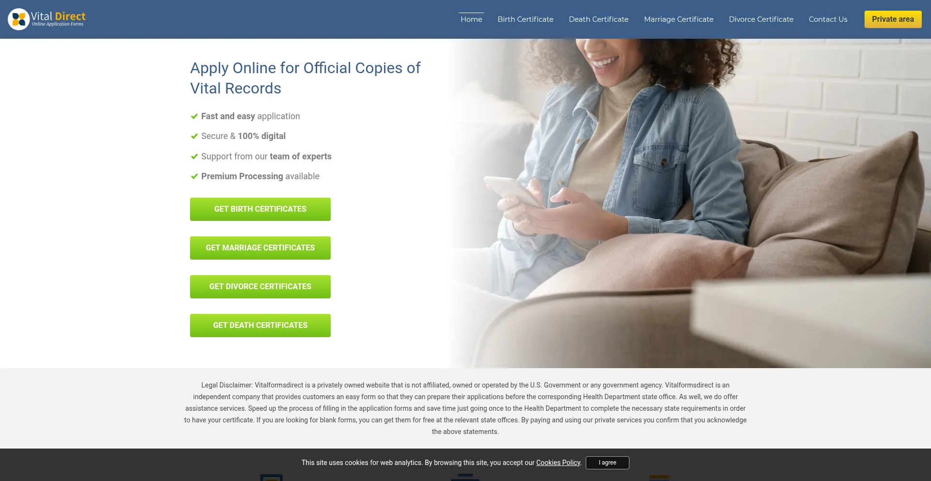 Vitalformsdirect.com