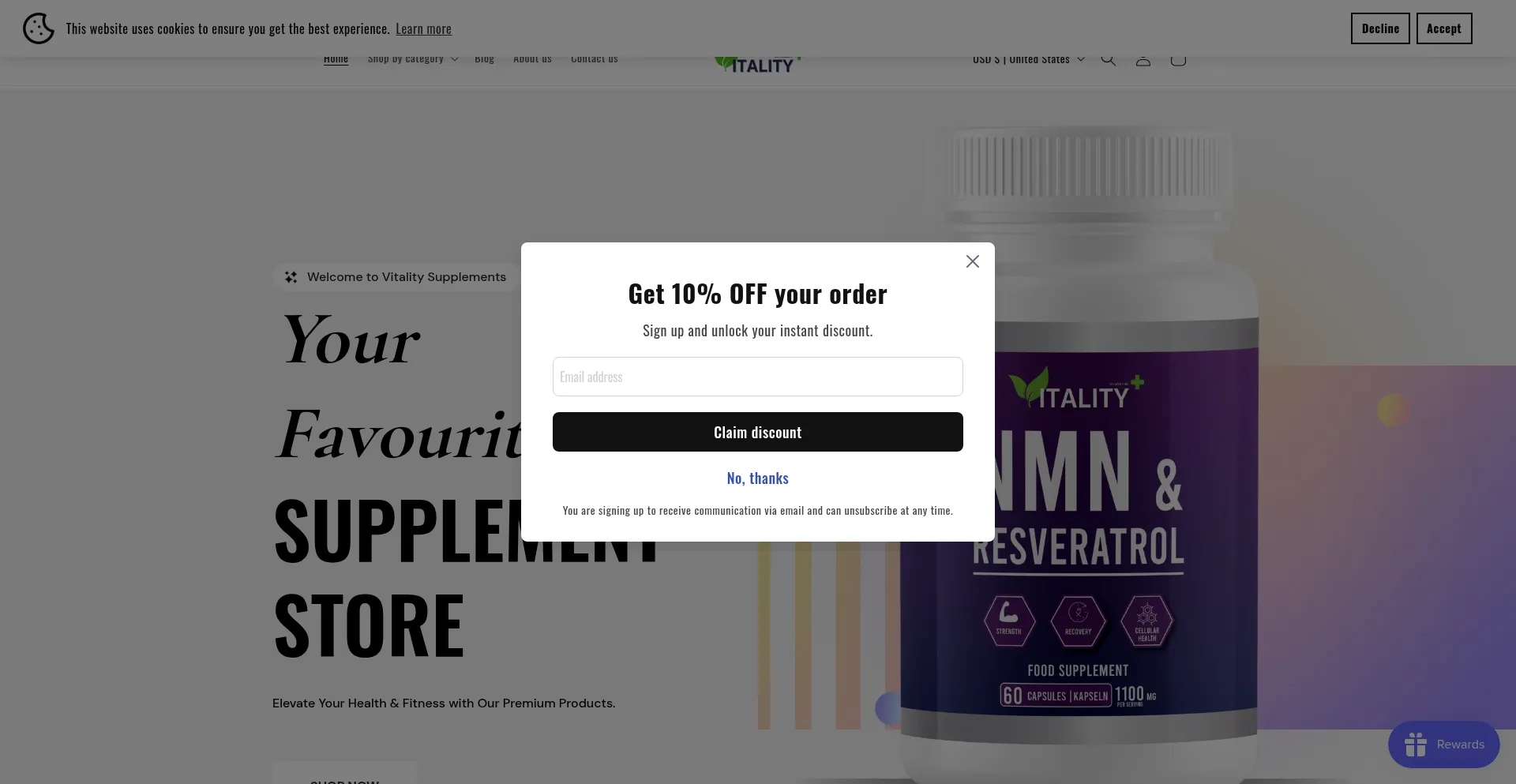 Vitality-supplements.co.uk