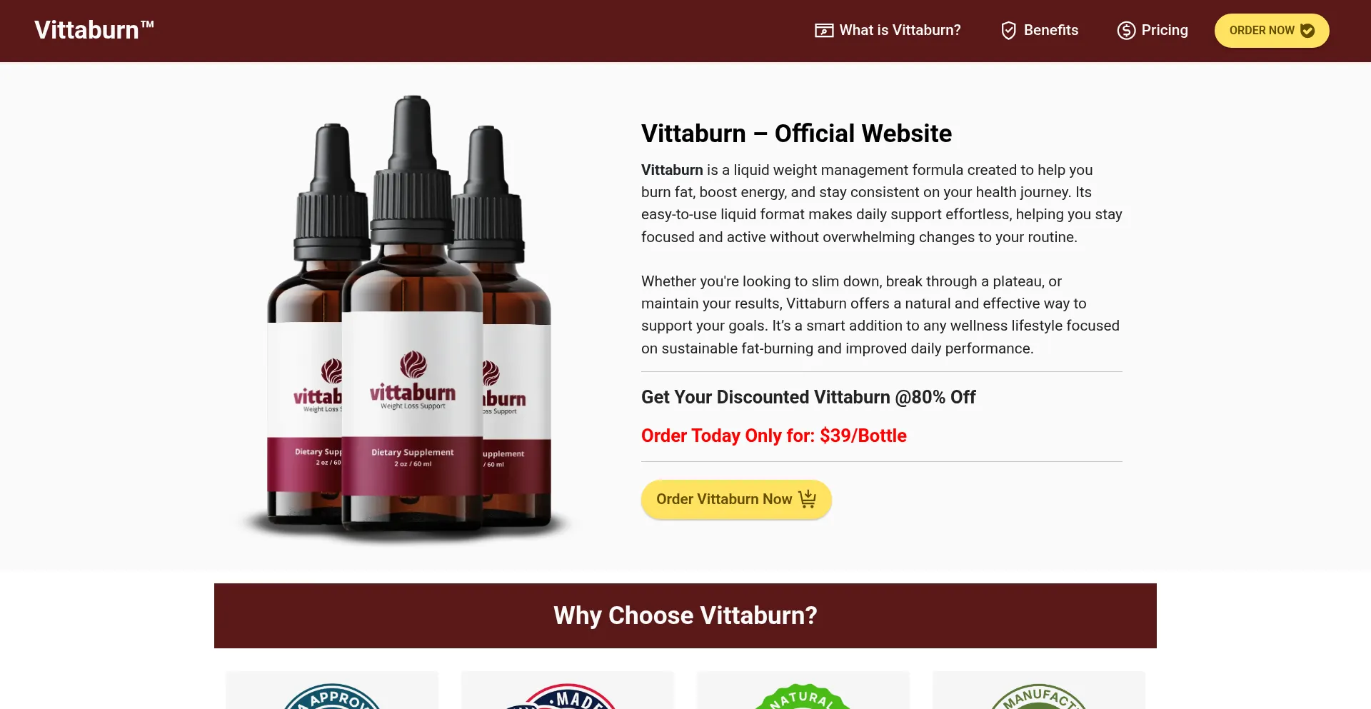 Ist Vittaburn-us.com sicher und vertrauenswürdig?